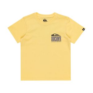 Image de Quiksilver Qs World Force - T-shirt à manches courtes pour Garçons 2-7 ans Jaune - Taille 6