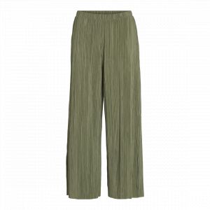 Jupe culotte taille haute vert foncé
