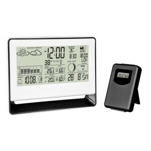 Chacon 54417 - Station météo avec baromètre et senseur extérieur sans fil