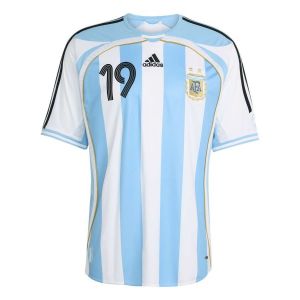 Adidas Argentina Home Messi Jersey 2006, bleu - Taille L