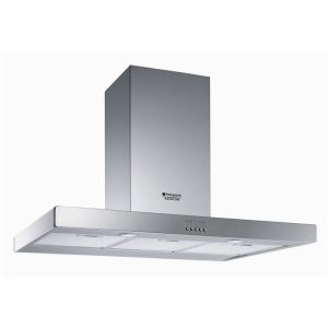 Image de Hotpoint HBI 90.E F X/HA - Hotte décorative îlot