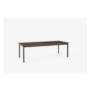 Image de &tradition Table à rallonge Patch HW2 / Stratifié Fenix - L 240 à 340 cm marron/bois naturel en matière plastique/bois/matériau composite