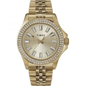 Timex Montre Analogue pour Femmes avec Un Bracelet en Acier Inoxydable Kaia