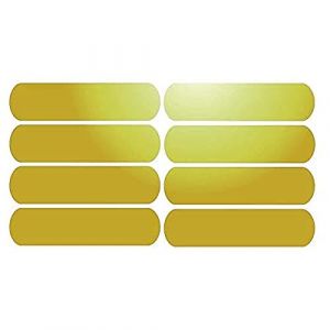 Lot de bande 8x2 cm Jaune Réfléchissant