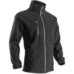 Image de Euro Protection Veste polaire hiver zippée Angara 450g/m² anti-boulochage Noir taille M