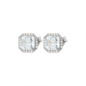 Jacques Lemans Boucles d'oreilles à fermoir à poussette SE-O104A 925 Argent