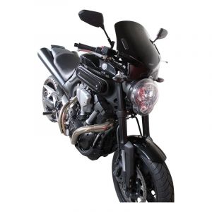 MRA Pare-brise clair V-Flow VFSC universel pour motos Naked