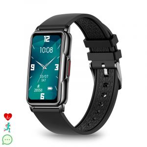 Dam Montre intelligente h80 avec 20 modes sportifs. Moniteur de fr&eacute;quence cardiaque.
