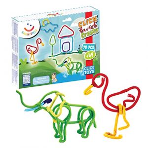 Spaghetteez Jouet Anti Stress Enfant à partir de 4 Ans, Jeu Montessori pour Filles et garçons, idéal comme Cadeau, kit de Construction pour activité Manuelle dans Un Set de 70 pièces