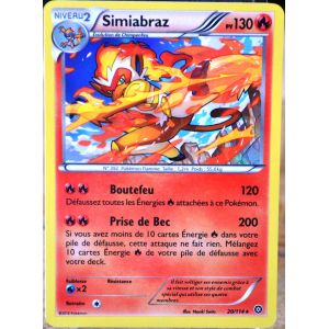 Asmod&eacute;e Simiabraz - Carte Pok&eacute;mon 20/114 Holo Xy Offensive vapeur