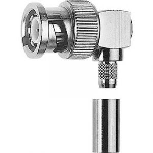 Teleg&auml;rtner Connecteur BNC M&acirc;le coud&eacute; J01000A1258 &agrave; sertir 75 1 pc(s)