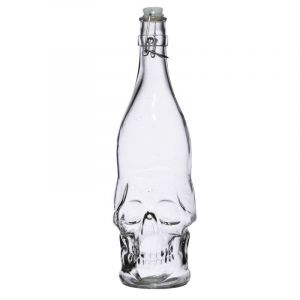 Puckator Gourde en Verre forme de crâne