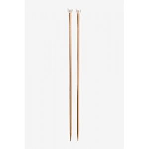 Dmc Aiguilles à tricoter n°8 ROSE GOLD - En aluminium anodisé | Légères et tendances - Look féminin et élégant | Longueur 40 cm