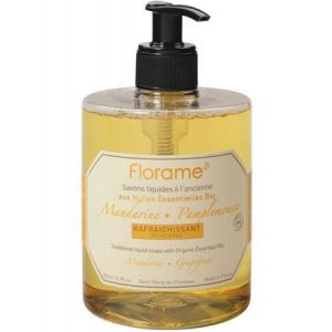 Florame Savon liquide Mandarine-Pamplemousse