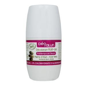 Image de MKL Green Nature Déodorant d'alun roll-on printemps en fleurs bio 50 ml