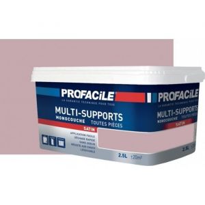 Peinture int&eacute;rieure multi-supports, PROFACILE 2.5 litres Rose Antique