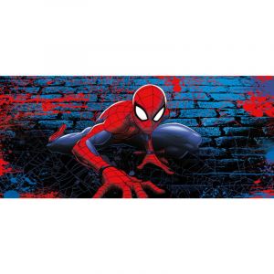 AG ART Poster géant - intissé Disney Marvel Avengers - spider man accroupi- 202 cm x 90 cm