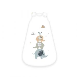 Herding Babybest Gigoteuse pour Bébé, Elephants, 70 cm, fermeture éclair sur le pourtour et boutons-pression