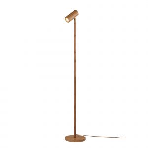 Good & Mojo Lampadaire en bambou naturel 141cm Java