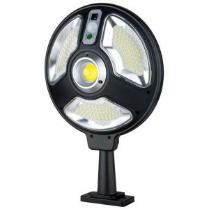 Lampe Solaire Ext&eacute;rieur 70W Pivotante 360&deg; avec R&eacute;flecteurs Avizar Noir