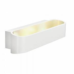 SLV applique murale - saillie &agrave; led - asso led 300 applique, oval- blanc - 2x 5w led, 3000k