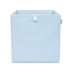 Bo&icirc;te de rangement coloris bleu clair, compatible avec l'&eacute;tag&egrave;re IKEA KALLAX Lifeney ref 833126