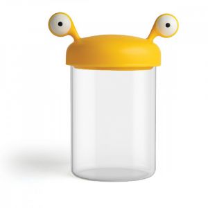 Pa design R&eacute;cipient &agrave; p&acirc;tes Noodle Monster Junior 500ml - Jaune -