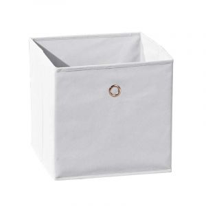 LesTendances Bo&icirc;te de Rangement Pliable "Kase" Blanc