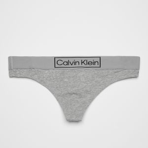 Calvin Klein String - Gris - Couleur Gris - Taille XS
