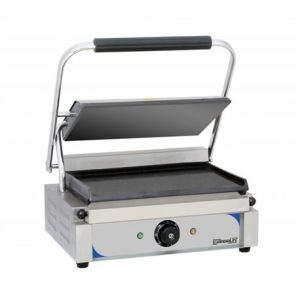 Image de Casselin Grill Panini Plaques Lisses - Acier inoxydable 370