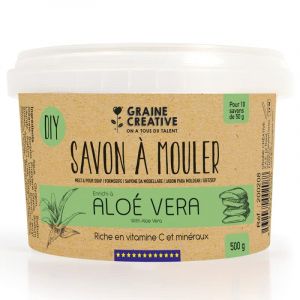 Graine Créative Base Savon Aloe Vera Diy Riche En Vitamine C 500 G