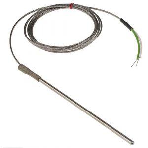 Rs pro Thermocouple en acier inoxydable type K, Ø 4,5 mm x 150 mm ? +350 °C