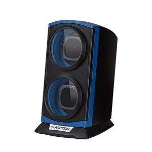 Klarstein Tourne-montre st. Gallen premium - 2 montres - 4 vitesses - noir