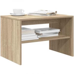 VidaXL Meuble tv chêne sonoma 60x40x40 cm bois d'ingénierie