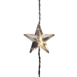 Konstsmide Rideau lumineux &eacute;toiles, 120 lampes, blanc chaud