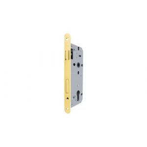 Yale 52X1050 Serrure à Enfiler pour Portes en Bois, avec Bord Rond, entrée 50 mm, entraxe 85 mm, Laiton