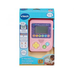 Vtech V-POCKET MA CONSOLE &Eacute;DUCATIVE ROSE - Rose