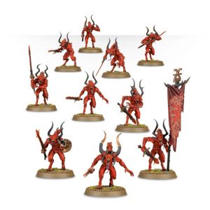 Image de Games Workshop Jeux Atelier 99129915049 Daemons de Khorne Bloodletters miniature