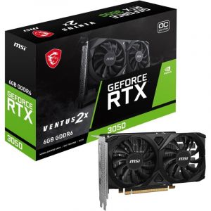 MSI GeForce RTX 3050 VENTUS 2X E 6G OC