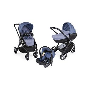 Image de Chicco Poussette Trio - Best Friend Comfort - Avio