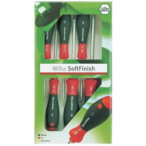 Image de Wiha 07155 - Jeu de tournevis TORX SoftFinish 6 pcs