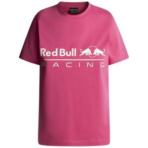 Red Bull X Pepe Jeans Standard Fit Tee T-Shirt, Rose (Fuchsia foncé), L Femme