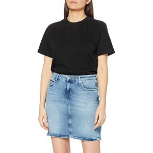 Image de Tommy Jeans Classic Denim Skirt Albs Jupe Femme, Bleu (Arina Lb Str), W29