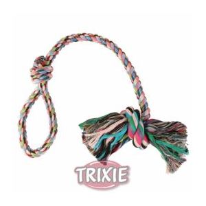 Image de Trixie Corde multicolore pour chien (70 cm)