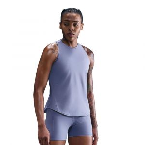 Image de Nike Swift Tank Maillot de course Femmes-bleu gris, argent, Taille L