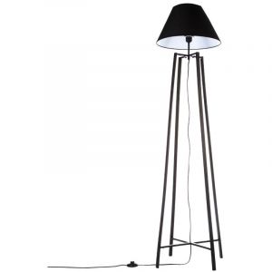 Image de Lampadaire en Métal 160cm Noir - Paris Prix