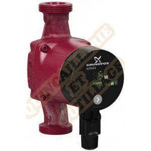 Grundfos Circulateur chauffage simple Alpha 1 25-60/180 -