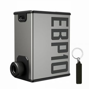 Nitecore EBP10 Pompe à vélo électrique Portable avec jauge et Valve Presta et Schrader Max 144 PSI