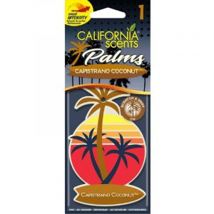 California Scents CSPALCOCO1 D&eacute;sodorisant Palm Tree Capistrano Coconut 1 pi&egrave;ce, Standard