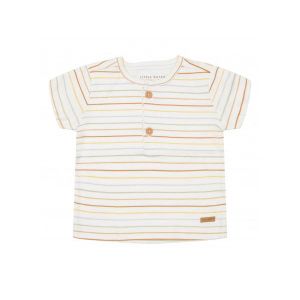 T-shirt manches courtes vintage sunny stripes - 80
